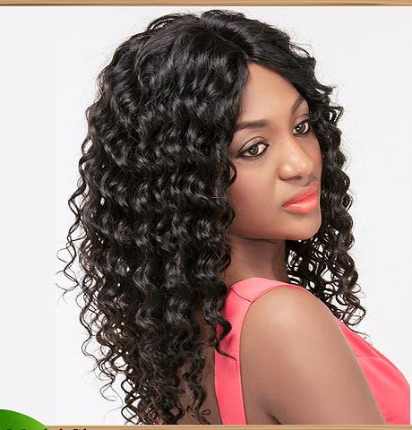 Remi Front Lace Wig HH Deep Wave 16"